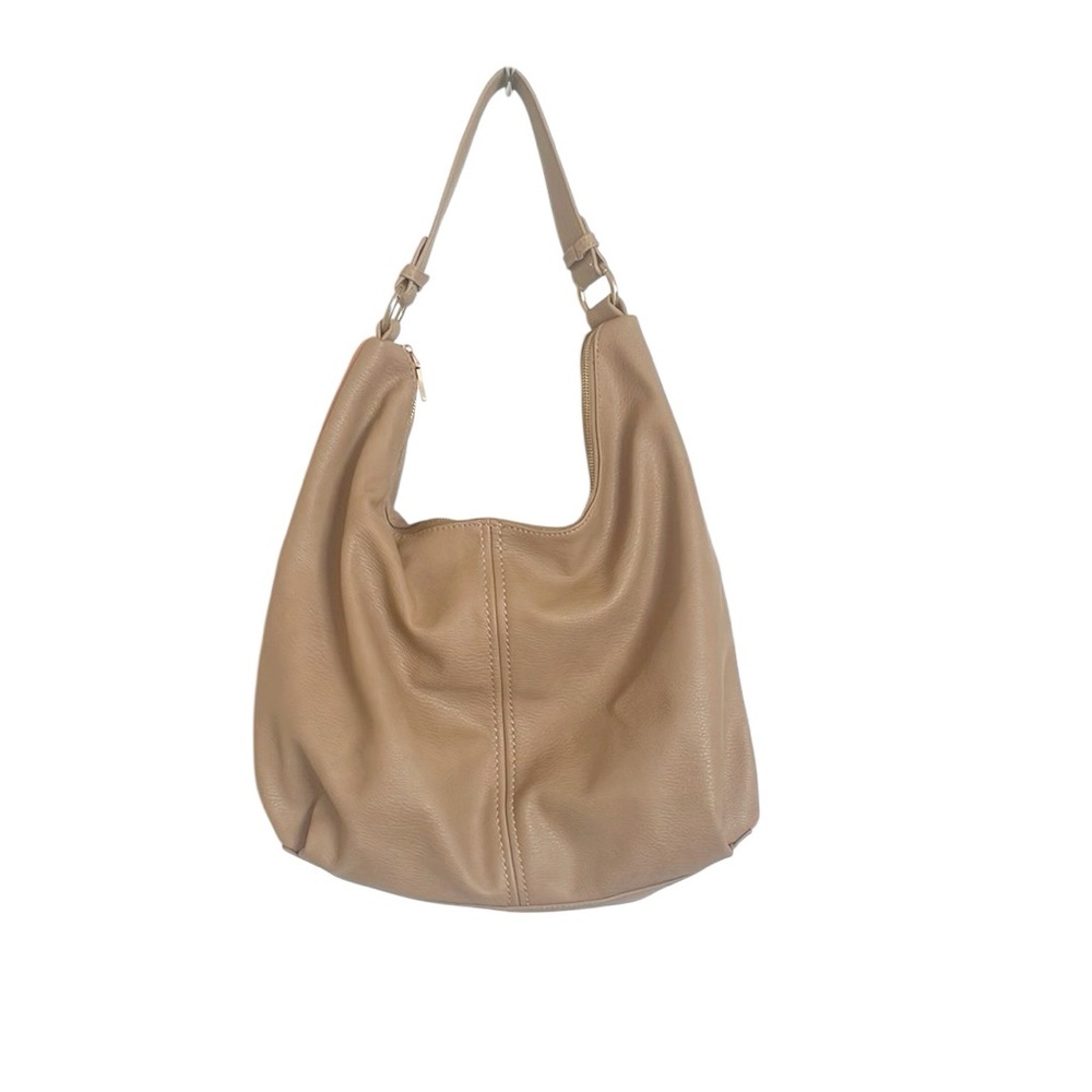 Anthropologie Taupe Hobo Shoulder Bag
